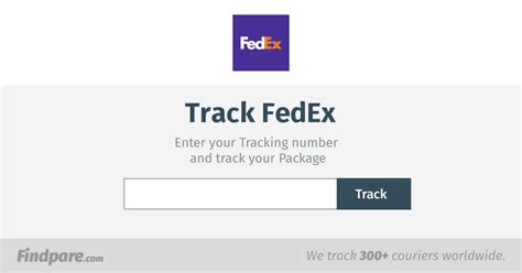 fedex tracking